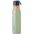 Owala FreeSip Twist Insulated Stainless Steel Water Bottle with Straw for Sports and Travel, BPA-Free, 18-oz, Blue/Green (Camo Cool)