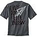 Legendary Whitetails Men's Live at Full Draw Short Sleeve T-Shirt Charcoal Heather Large