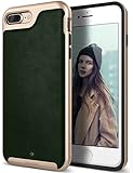 iPhone 7 Plus Case, Caseology [Envoy Series] Classic Rich Texture PU Leather [Leather Green] [Luxury Slim] for Apple iPhone 7 Plus (2016)