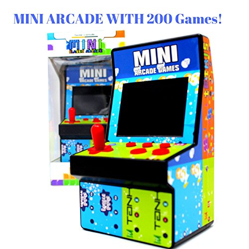 Portable Classic Retro Mini Arcade Game Built in 200 Video Games Great Gift for kids that travel - Thumbnail 3