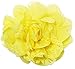 Wholesale Princess Chiffon Fabric and Lace Flower Hair Clip-Yellow