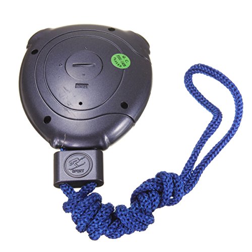 HITSAN Digital Handheld Sports Stopwatch Stop Watch Time Clock Alarm Counter Timer Blue One Piece - Thumbnail 3