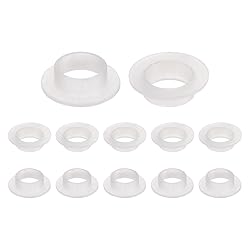 uxcell 12pcs Flanged Sleeve Bearings Plastic