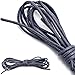 DailyShoes Round Waxed Shoelaces Oxford Flat Dress Canvas Sneaker Shoe Laces (27