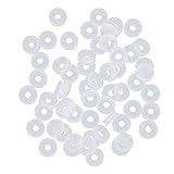 50Pcs Silicone Float Valve Gaskets for Pressure