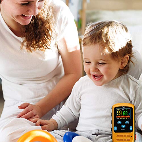 CMI Health Rechargeable Pulse Oximeter Continuous Infant Monitoring (Up To 25 Lbs) & Adult