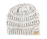 Kids No Pom Beanie - Confetti - Ivory