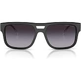 Emporio Armani mens Ea4197 Rectangular Sunglasses