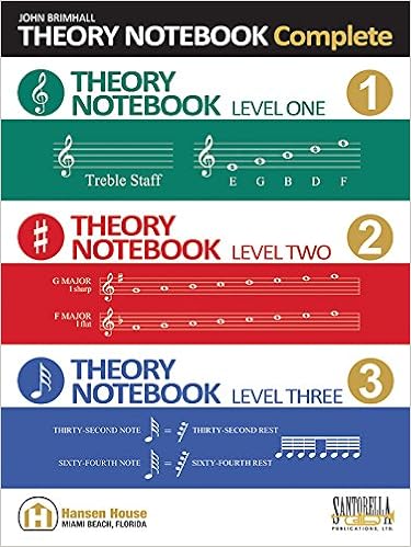 Theory Notebook Complete John Brimhall Jonathon Robbins Jonathon Robbins Tony Santorella Carolyn Connors 9781585607556 Amazon Com Books