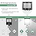 GLORIOUS-LITE 20W Motion Flood Lights,1600lm Outdoor LED Floodlights,Waterproof,Daylight White 6000K,PIR Sensor Security Light for Entryways, Stairs,Yard,Patio and Garage(NO Plug)