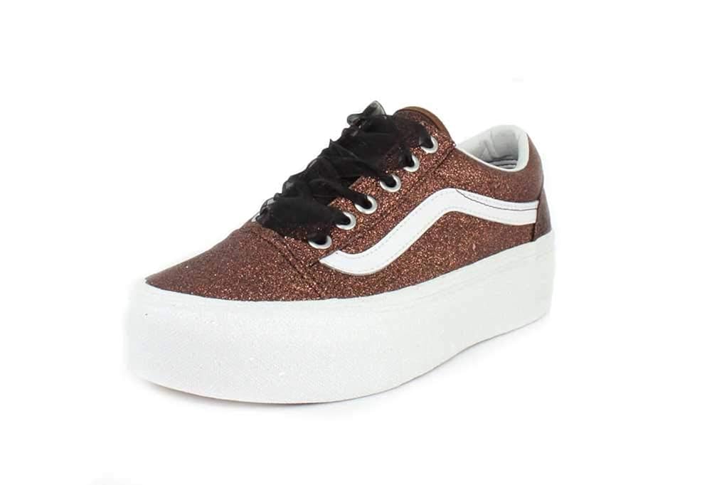 vans platform old skool checkered