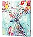 LOSTART Diy Oil Painting,Paint by Number Kit for Adult 16 by 20-Inch (Rainbow deer)