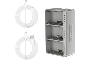 Mini 4 Pro Quick Charger 3pcs Battery Faster Charging Hub Housekeeper Compatible for DJI Mini 3 Pro Drone Accessories Charger