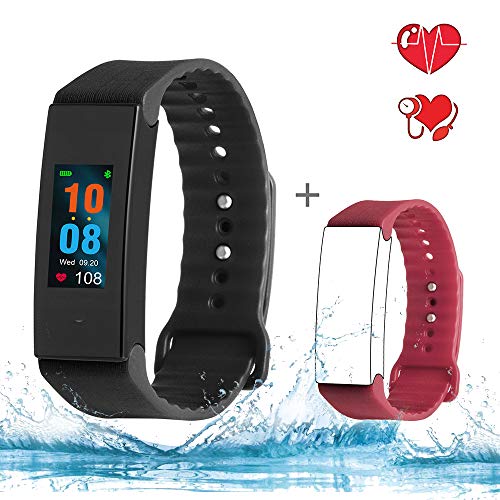 Cocofit Fitness Tracker with Heart Rate Monitor, Blood Pressure Monitor, Sleep Monitor, Waterproof Activity Tr