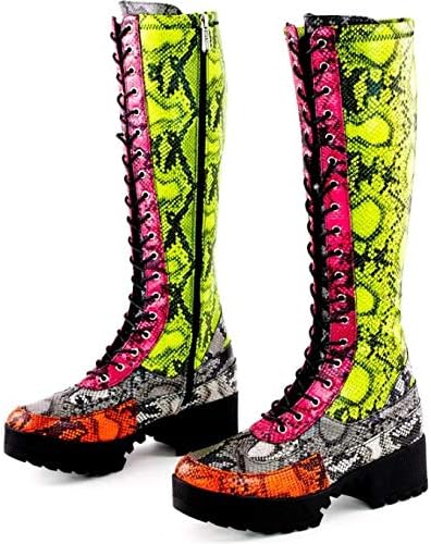 cape robbin kelsey 21 black white rockstar western pointed slouchy thigh boot