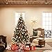 AMS 34ct Christmas Ball Mini Ornaments Party Decorations Shatterproof Festival Pendant Hangings for Xmas Tree Decor(1.57''/40mm,Champagne)