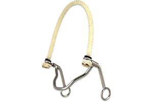 Hilason Stainless Steel Stop And Turn Horse Bit/rope Nose