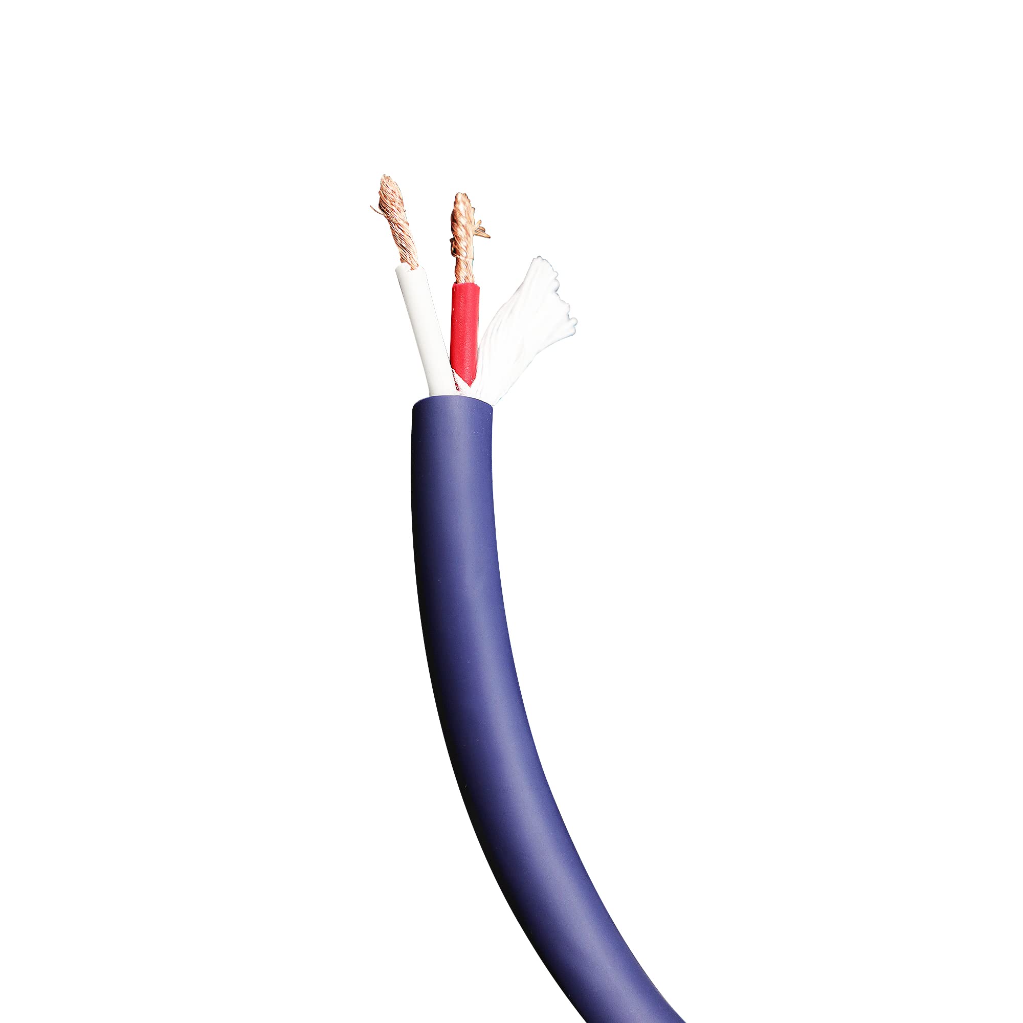 JAVEX Pro-Stage Speaker Wire [Oxygen-Free Copper 99.9%] Stranded Copper, [100 Meter] 2x1.5mm2, 189 * 0.10mm OFC Cable for Professional Stage/Concert/Studio/Musician Instrumental Set-up