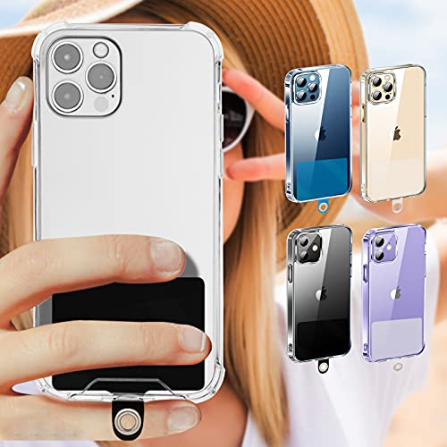 6 Pack Cell Phone Lanyard Tether, Universal PVC Wrist Phone Lanyard Phone Strap Tether Tab with