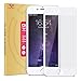 [1 Pack] iPhone 7 Plus Screen Protector, SAVFY Full Coverage Tempered Glass Edge-to-Edge Cover for Apple iPhone 7 Plus - White