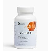 Objective Nutrients Thiactive B Complex, Uniquely Formulated, Contains TTFD &amp; Benfotiamine, No Toxic Fillers, Supports Energy Metabolism, Third Party Tested, Made in USA, 60 capsules