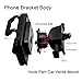 Cell Phone Holder for Car,Sturdy,Grips Tight,Easy to Install, Car Phone Mount Hands Free Mobile Phone Holder Compatible for iPhone XS XS Max XR 6s 7 8 Plus Samsung S9 S9+ S8 Plus S7 S6 Smartphones