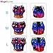 Swim Diaper, Angel Love 2Pcs Pack Big One Size Washable and Reusable Swimming Diaper, Adjustable & Stylish Fits Newborn to Toddler(ZSWD0506)