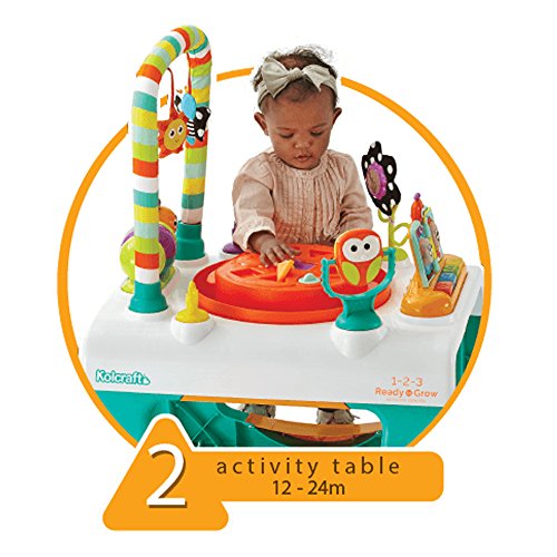 Kolcraft 1-2-3 Ready-to-Grow Activity Center, Flutter Bugs