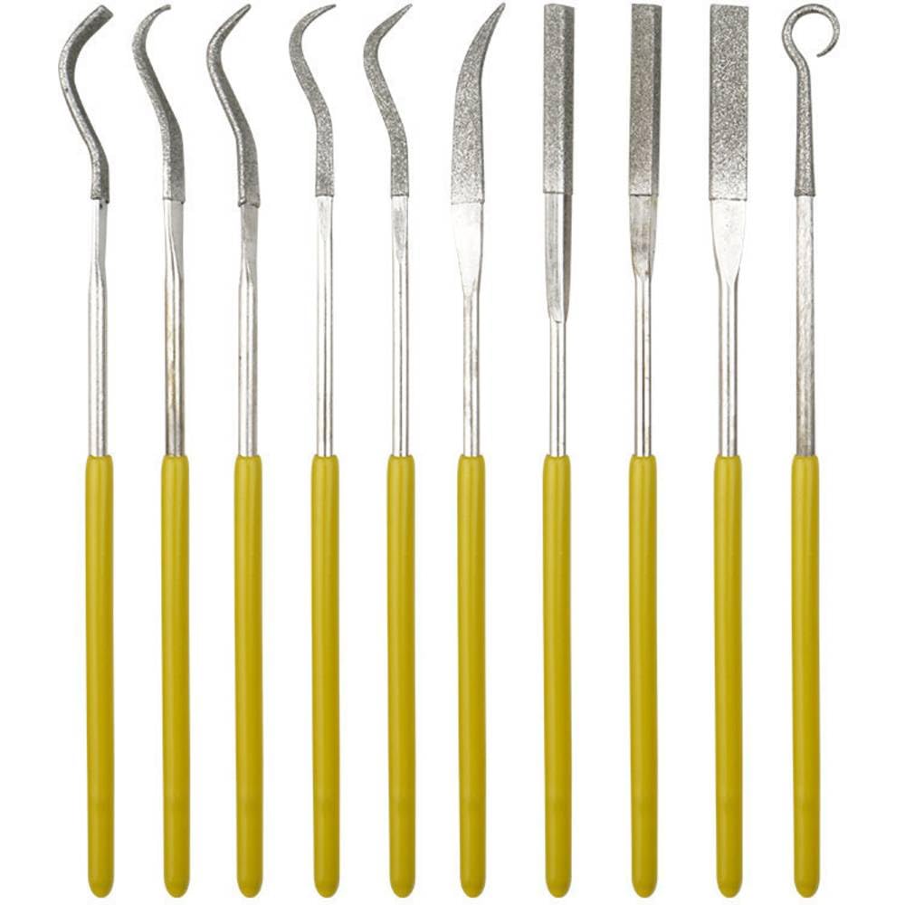Donau Elektronik 10 pcs. Diamond rifler file set