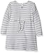 Youngland Girls' Toddler Stripe Denim Cat Face Tunic Dress