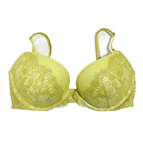 Victorias Secret Bra Very Sexy Padded (32DDD, Lime Yellow Shimmer)
