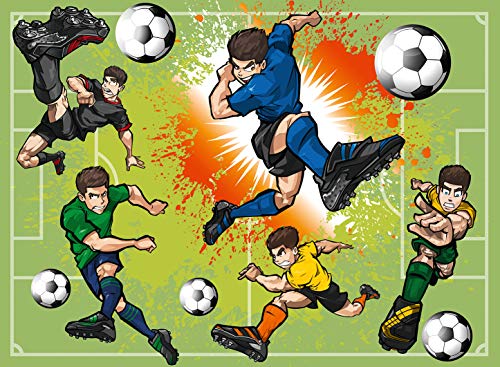 Ravensburger Kinderpuzzle 10693 - Im Fußballfieber - 100 Teile – Bild 4