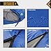 KingCamp Envelope Sleeping Bag 3 Season Lightweight Comfort Portable Great for Adults Kids Camping Backpack Hiking with Compression Sack Extreme Temp Rating 44F