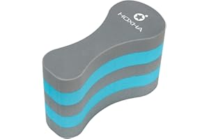 HOXHA Pull Buoy Leg Float, EVA 5 Layer Swimming Pull Float Training Aid Sports Upper Body Aqua Fitness for Adult, Beginners