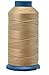 Mandala Crafts Bonded Nylon Thread Tan Heavy Duty Sewing Threads - 1500 YDs Size 69 210D T70 Tex 70 Thread for Leather Jeans Weaving Outdoor Marine Upholstery Threads