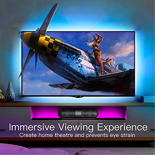 OSSLOVE 32.8ft Led Strip Lights, 5050 RGB LEDs Color Changing Light