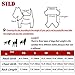 SILD Pet Clothes Dog Jeans Jacket Cool Blue Denim Coat Small Medium Dogs Lapel Vests Classic Hoodies Puppy Blue Vintage Washed Clothes (Plaid Hat,XS)