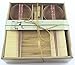 Zoie + Chloe 100% Natural Bamboo Sushi Gift Set for Two