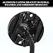 YITAMOTOR Hideaway Strobe Lights White High Power 24W 8 Chipsets Surface Mount Waterproof Hideaway Emergency Lights (White)