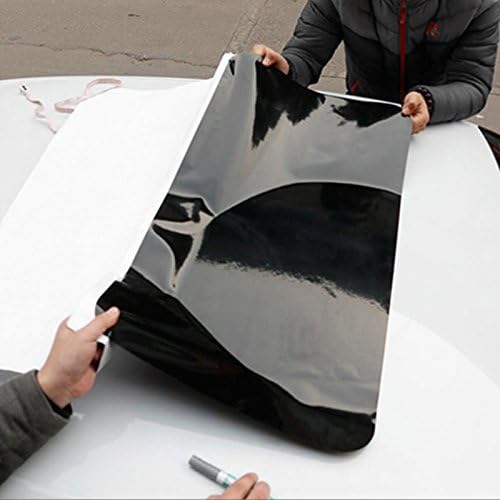 CAIDUD Black Car Sun Shade for Windshield Car Window Shade Film Sticker Film 79 * 38cm Protection Sunshade for Car Windshield Window Shade