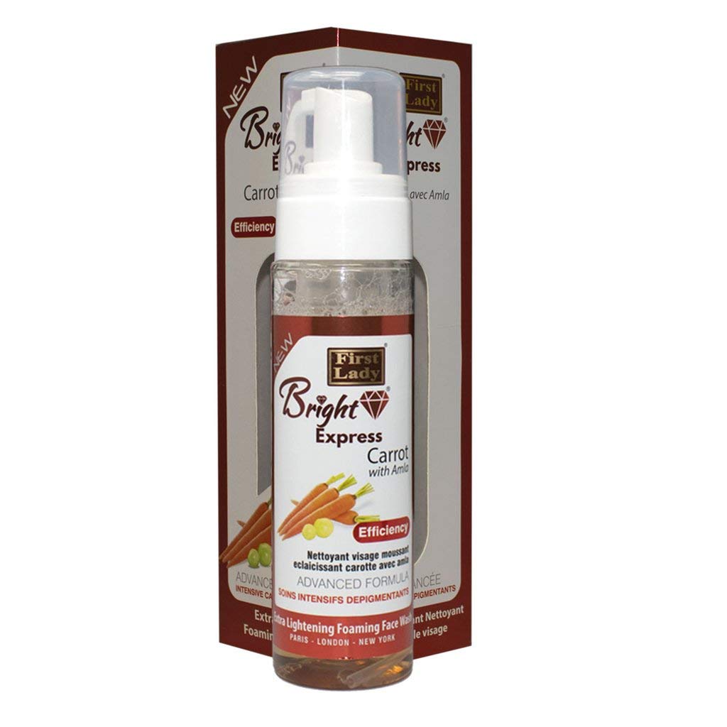 Bright Express Carrot & Amla Extra Skin Brightening Foaming Face Wash 200ml