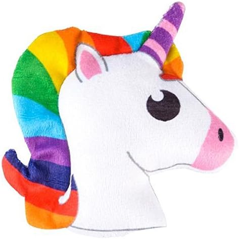 Wish Novelty - (12) 5" Mini Unicorn Plush Pillow Party Favors – Magical Rainbow Stuffed Animal, Perfect Gift For Kids. Set of 12.