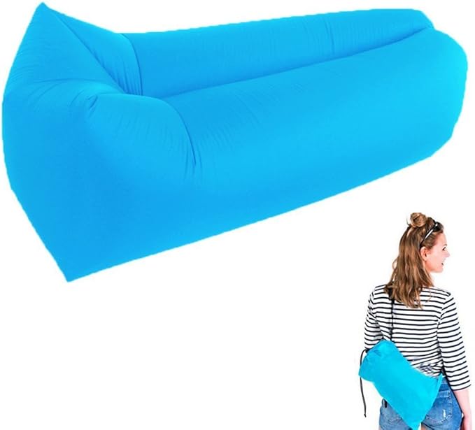 TDH Inflatable Lounger Couch, Outdoor Blow Up Lounge Chair