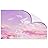 wall26 Window Film for Privacy Romantic Scene Large Decorative Glass Sticker for Office Home Meeting Room Bathroom Self Adhesive Anti UV Removable Flims - 40x26 inches