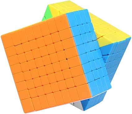 D ETERNAL ShengShou Rubiks Rubix Rubic Cube 8x8x8 High Speed Stickerless Magic Puzzle Cube