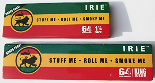 Irie Extra Light Hemp Rolling Papers - 2 Pack