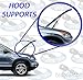 One Front Hood Gas Charged Lift Support for 2005-2010 Jeep Grand Cherokee. Only 1 Support Required. WGS-198-1