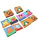 Coolplay Infant Touch and Feel Soft Cloth Book Set for 0-6 Months Squeak, Rattle, Crinkle - Pack of 6