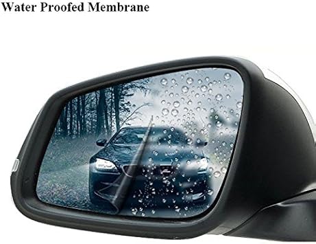 Amazon Com Follicomfy Rainproof Car Rearview Side Mirror Glass Film Car Anti Water Mist Film Protective Film Anti Fog Anti Scratch Rain Shield Replacement Waterproof Cover Automotive