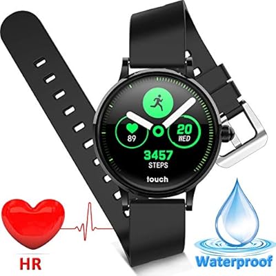 WUAZ Rastreador de Ejercicios, Reloj Smart Fitness con Contador de ...